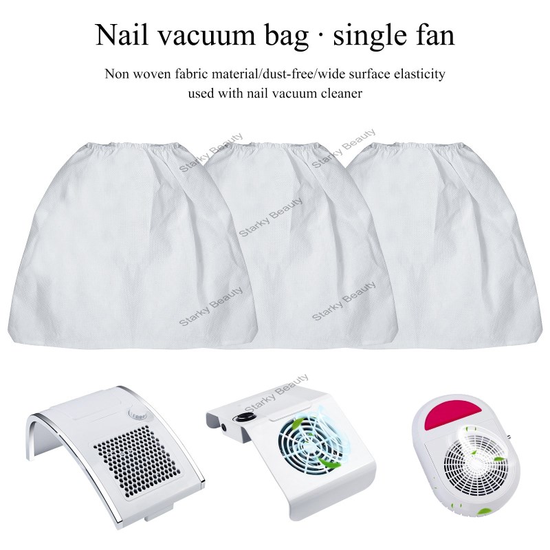 Nail Vacuum Bag Suitable for Nail Vacuum Cleaner Desktop Nail Dust Nail Storage Bag