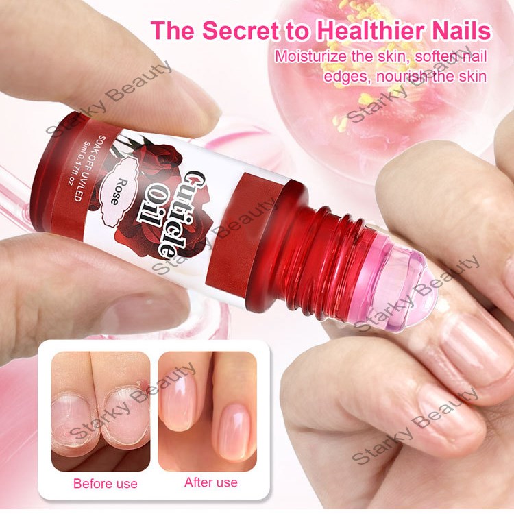 Nutritional Oil Ball Finger Edge Oil Nourishing Liquid Nail Edge Care Oil Ball Bottle