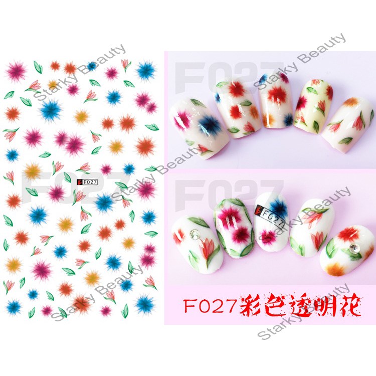 F series 3D self-adhesive really fashion nail art sticker