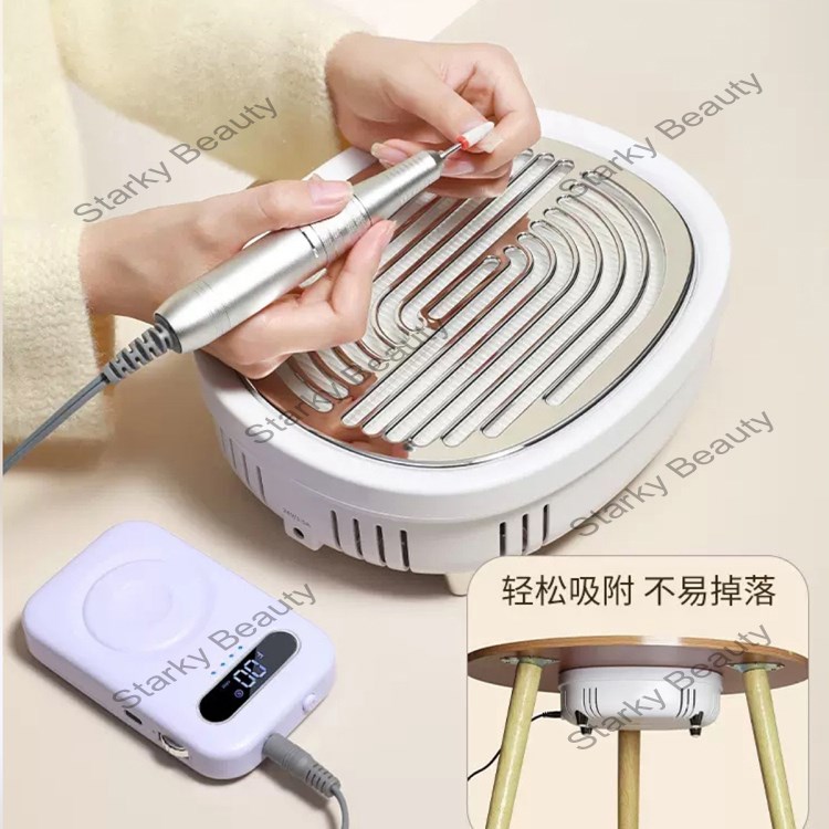 Nail Vacuum Cleaner with High Suction, Nail Dust Filter, Nail Salon Specific, Wall Suction
