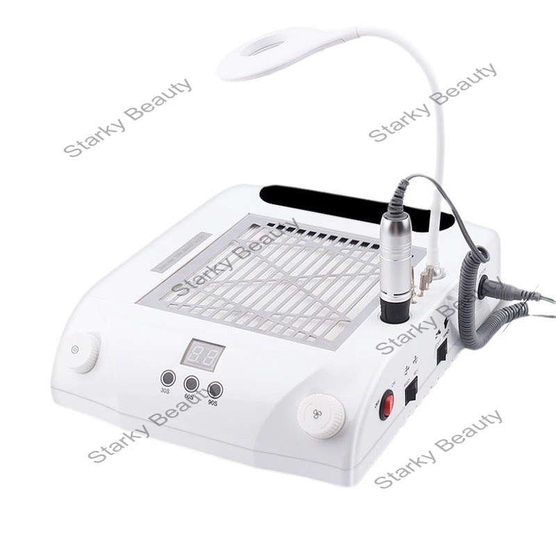 Japanese 6 in 1 Nail Dust Collector Vacuum Cleaner Machine Powerful Nail Dust Extractor