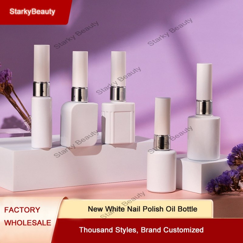 factory white blackout nail polish 8ml 10ml 15ml nail polish glass bottle
