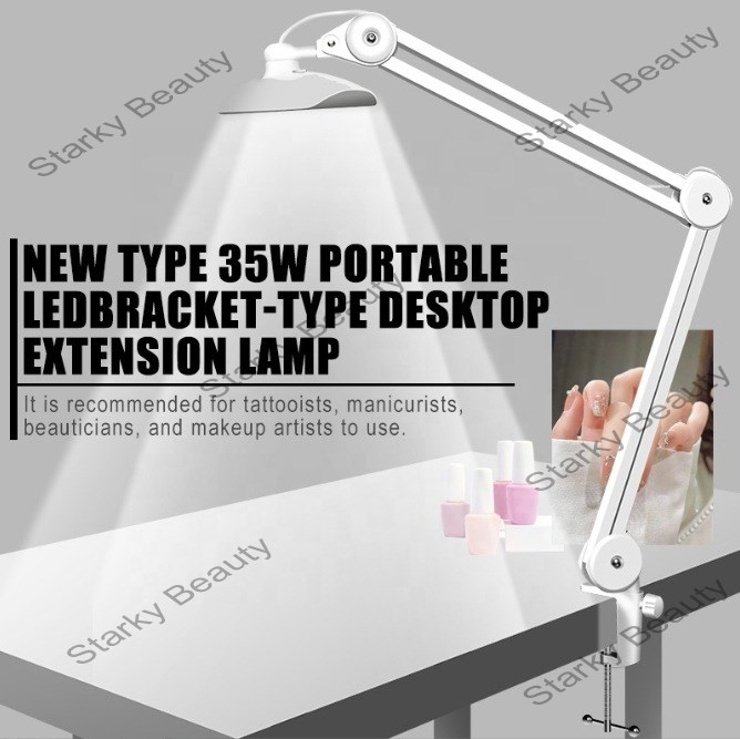 24W Beauty Lamp Eyelash Beauty Salon Embroidery Nail Art Tattoo Eyebrow Beauty Eyelash LED Eye Prote