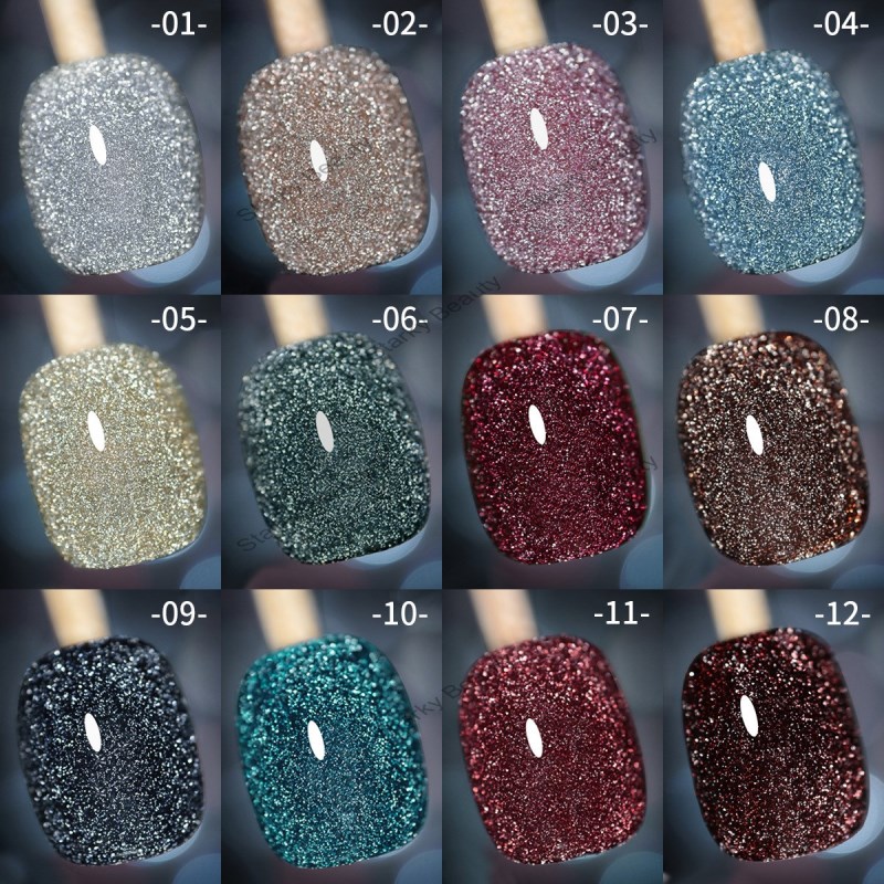 New Diamond Glue Net Red Bengdi Powder Flash Glue Phantom Light Therapy Laser Gel