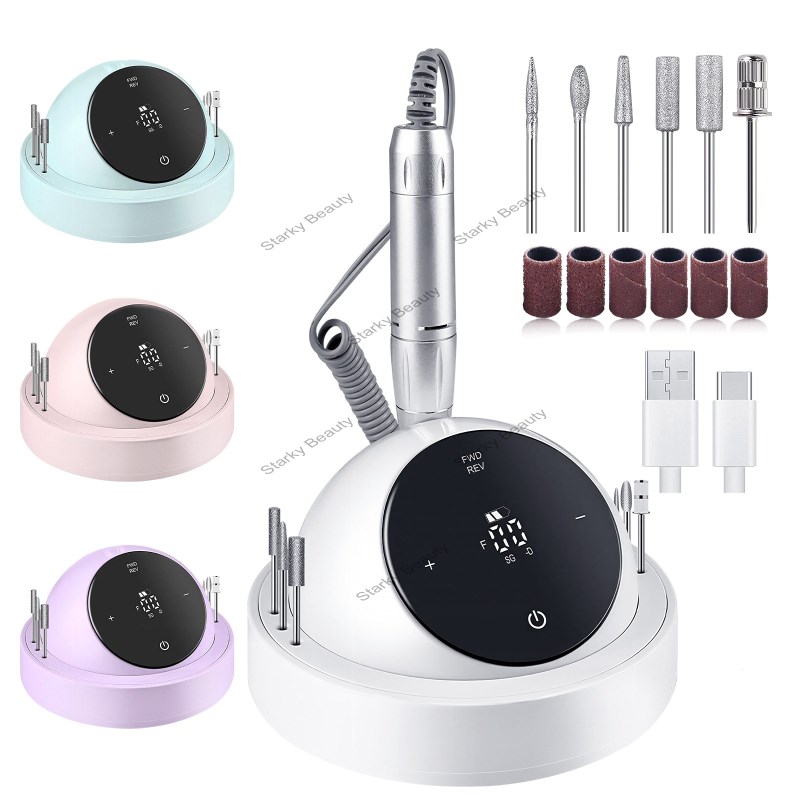 Electric Storage Nail Polish Machine 45000 RPM High speed Long endurance Professional nail removal