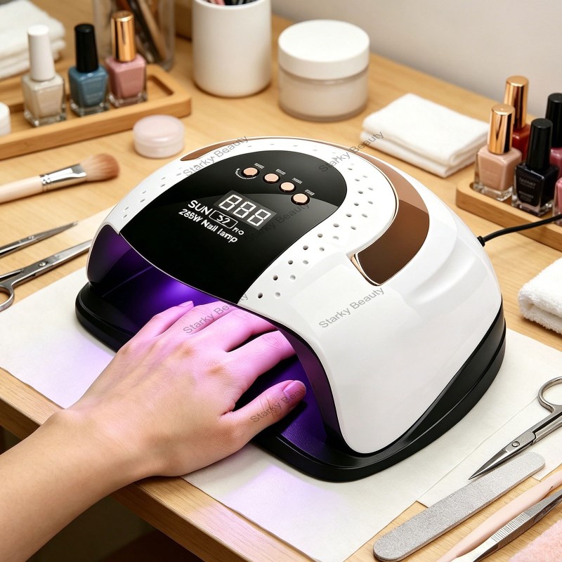 High power handle phototherapy lamp UV lamp LED nail baking lamp nail dryer