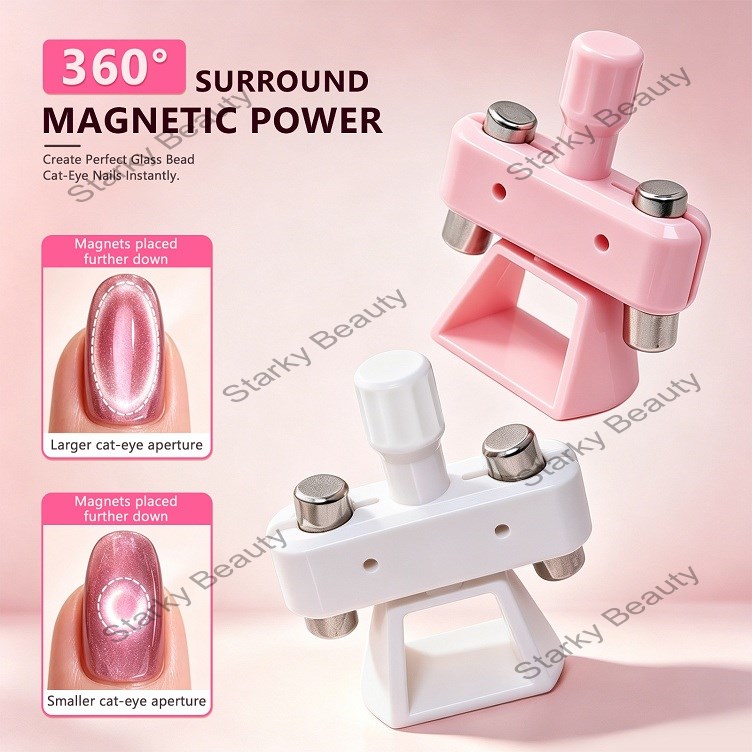 glass bead rotating cat eye magnet automatically draws 3D cat eye magnet in seconds