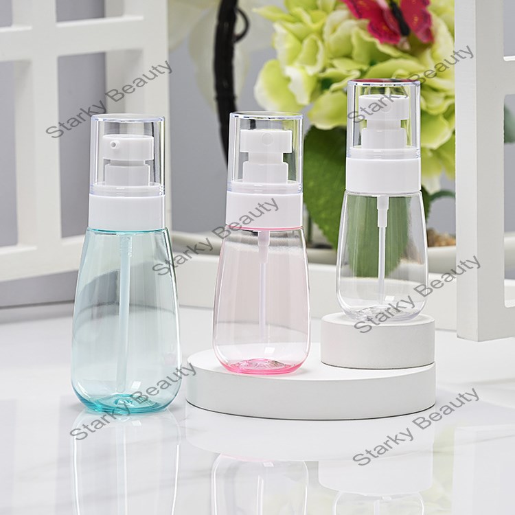PET50ml60ml100ml small spray bottle, small mist portable watering can travel subpackage