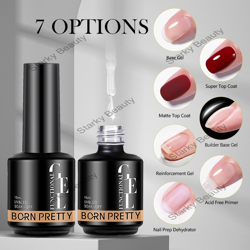 Nail Functional Adhesive 15ml Bottom Adhesive Seal Matte Seal Nail Base Gel