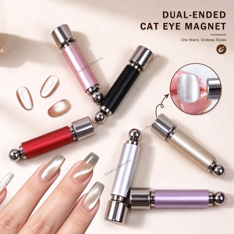 Small Bell Powerful Giant Glass Bead Cat Eye Nail Art Magnet Tool