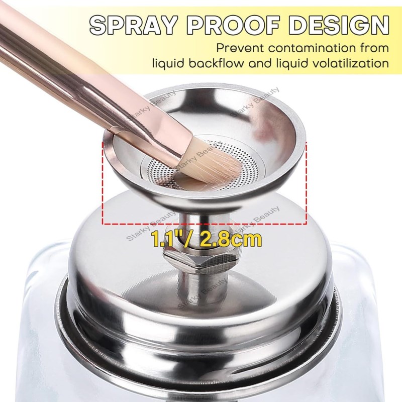 Nail pressing bottle, nail washing water, nail removal water pressure bottle, nail suction bottle