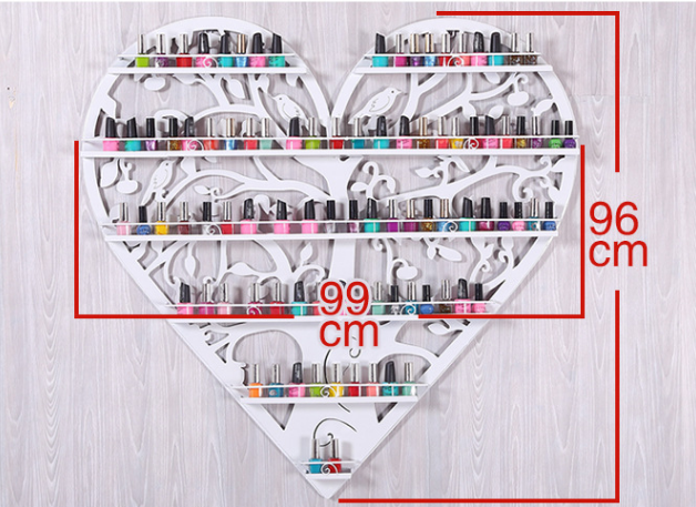 metal wall 6 floor nail polish rack display