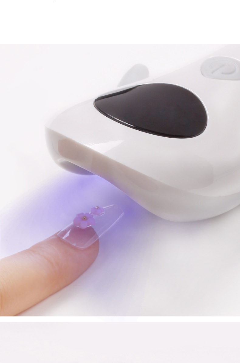 Nail Art Whale Handheld Lamp Electric Storage Nail Polish Fast Dryer Lamp