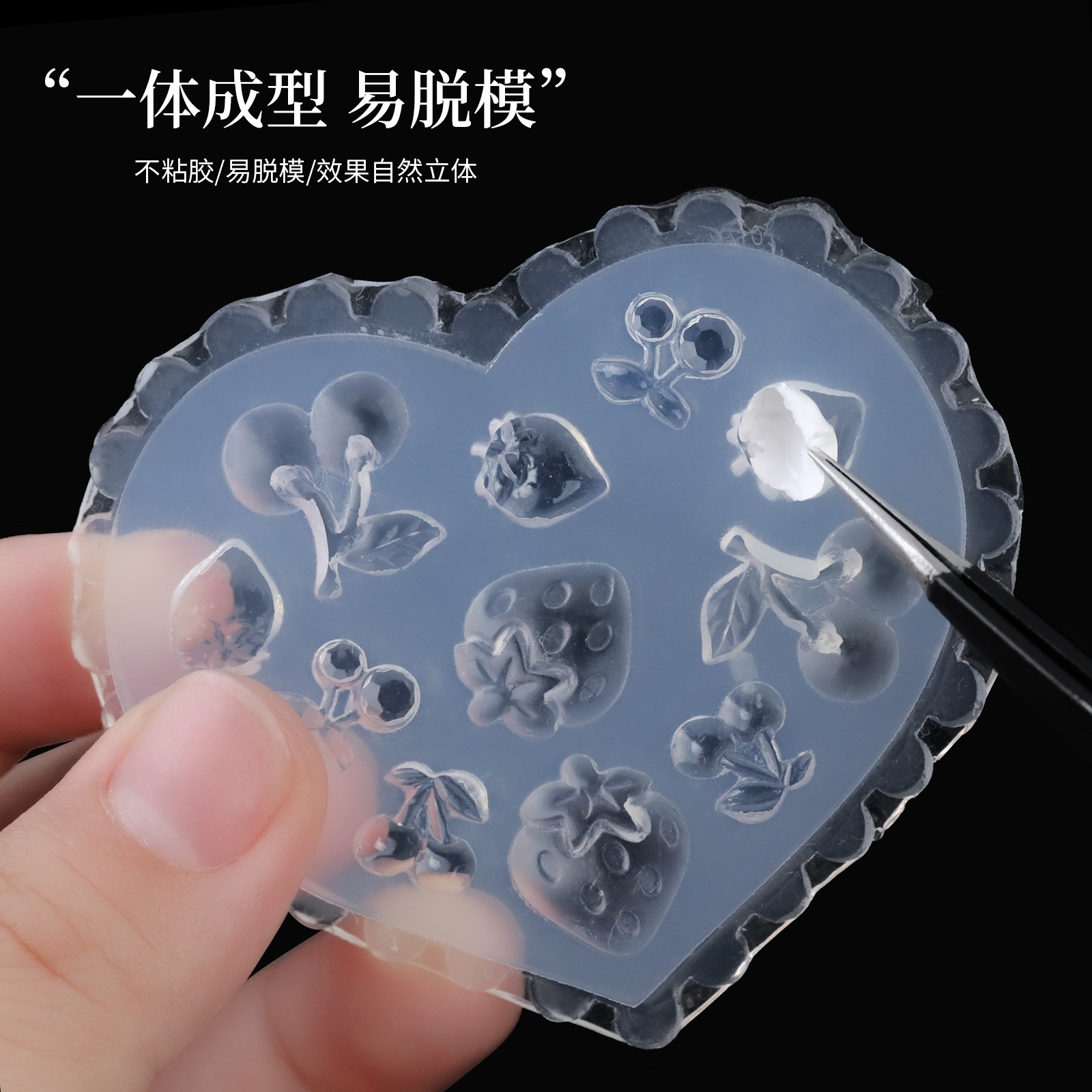 nail art silicone molds, french lace cartoon flowers, tulips, butterflies, nail accessories tools