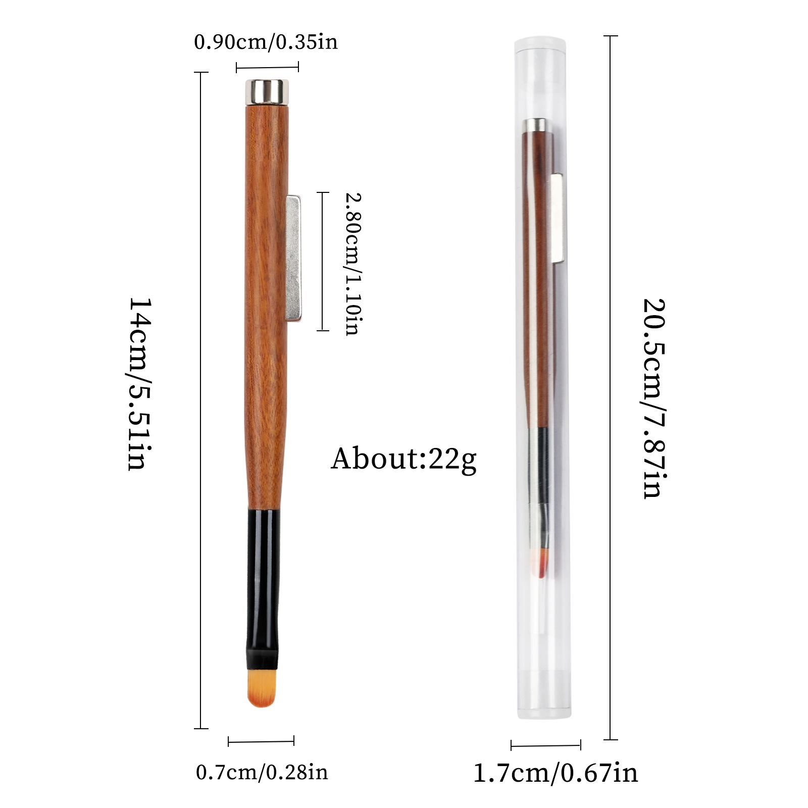 3 in 1 nail art dual head magnetic gel brush, suction for cat
