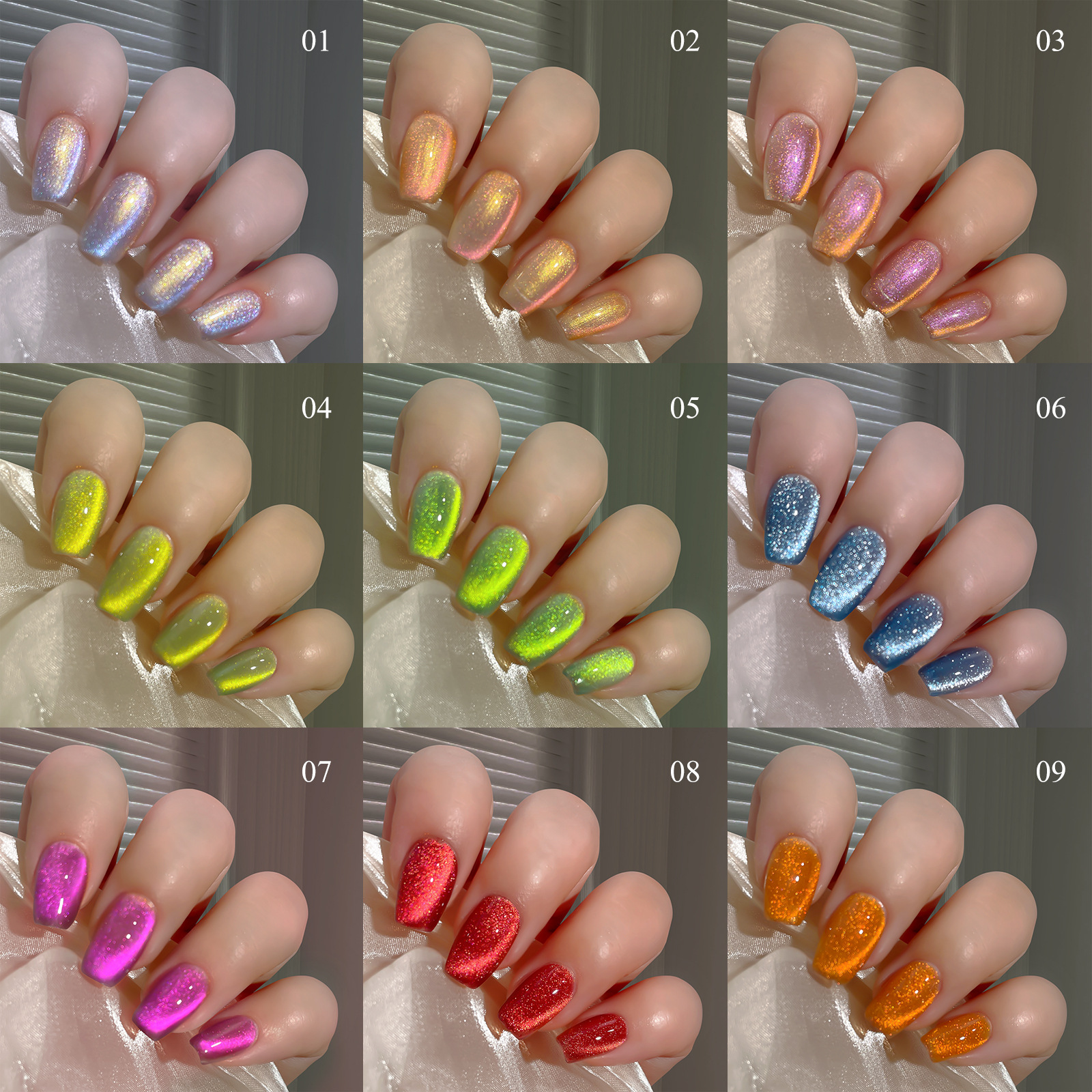 nail chasing light cat eye nail oil glue dynamic whitening nail glue cat eye gel