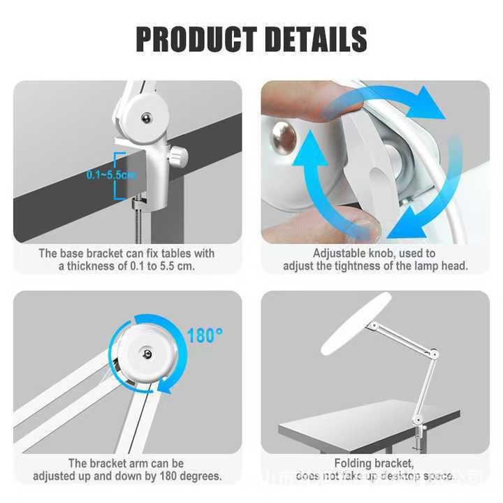 24w beauty lamp eyelash beauty salon embroidery nail art tattoo eyebrow beauty eyelash led eye prote