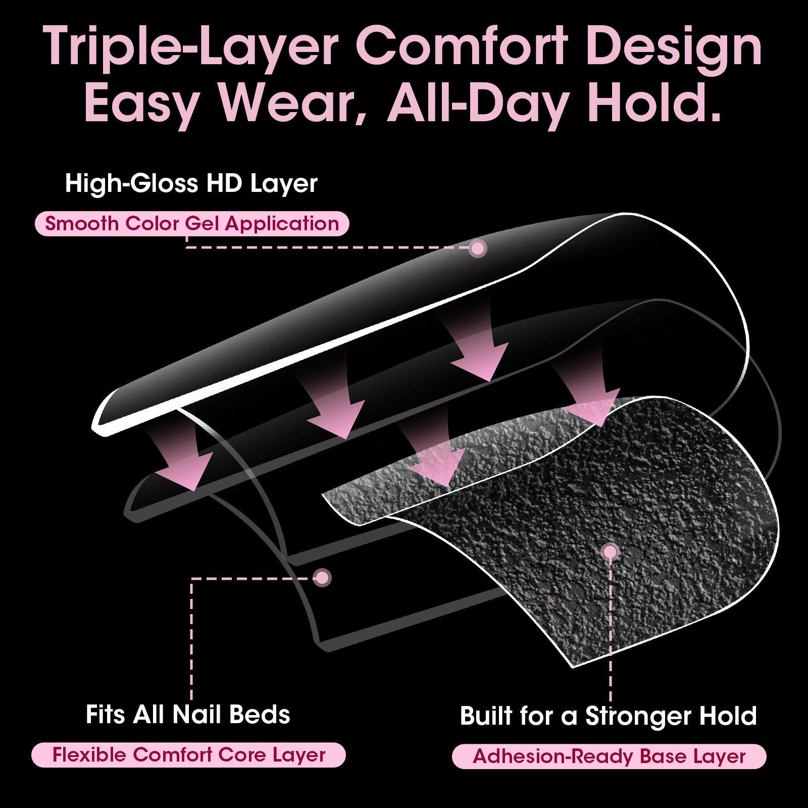 scarless semi frosted coarse sand almond short almond nail plate nail art fake nail extension